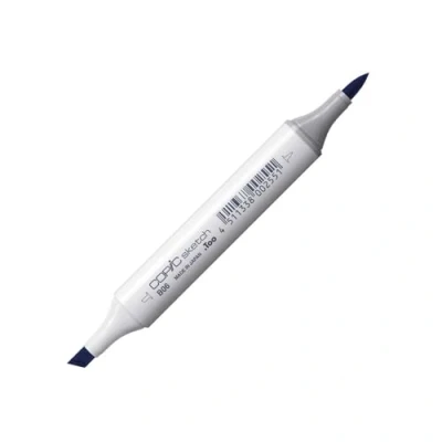 Obrázek COPIC Sketch Marker typ B 06, Peacock Blue, profesionální zvýrazňovač štětců, se super bush špičkou a středním hrotem