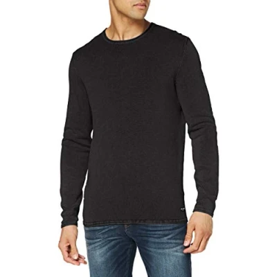 Obrázek Only &amp; Sons Garson WASH CREW NECK NOOS Svetr, Muži, Velikost: Small, Black
