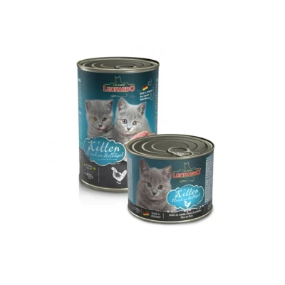 Obrázek Konzerva LEONARDO Kitten bohatá na kuřecí maso 400g
