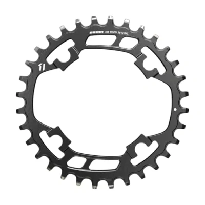 Obrázek Sram X Sync Steel 3.5mm 32 zubů 94 BCD černá (11s) Převodník