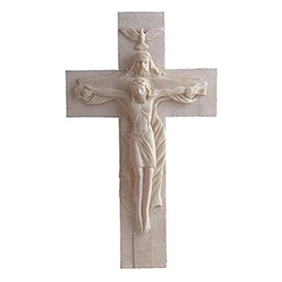 Obrázek Jesus Kreuz Atrio mit Gott Heiligen religiösen Kreuzigung Wand Dekoration