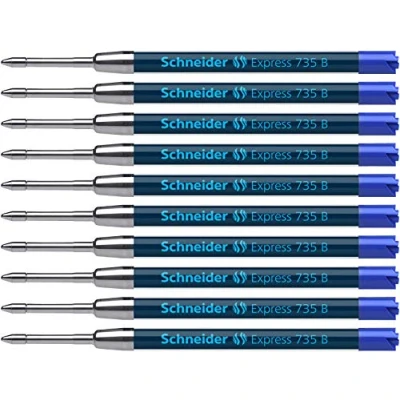 Obrázek Schneider Express 735 B Mezinárodní velká kytice (dokumenty) balení po 10 kusech modré