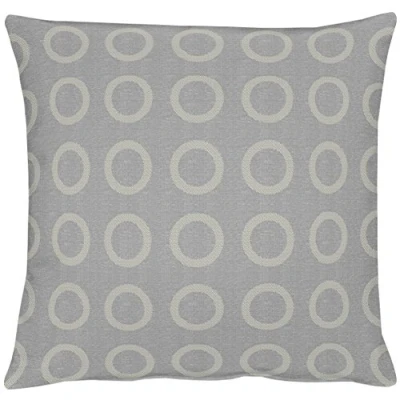 Obrázek APELT Toro 46x46 89 povlak na polštář, polyester, černý / stříbrný, 46 x cm