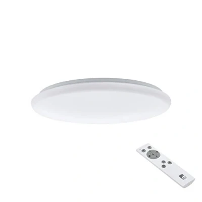 Obrázek EGLO LED stropní svítidlo Giron, s 1 žárovkou, materiál: ocel, plast, barva: bílá, Ø: 57 cm, stmívatelné, bílé tóny nastavitelné dálkovým ovládáním