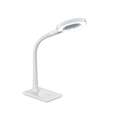 Obrázek Trio Leuchten LED stolní lampa Lupo 527290101, plast bílá, vč. 5 wattů LED, 4násobný dotykový stmívač, 13. x 35. 0 cm