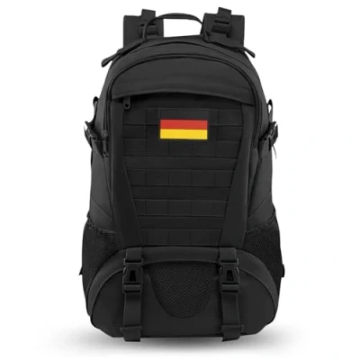 Obrázek Jueachy Militär Rucksack Herren 30L Wasserdicht Molle Tactical Backpack Military Große Kapazität Taktischer Outdoor Wanderrucksack Trekkingrucksack für Assault Wandern Reisen Camping