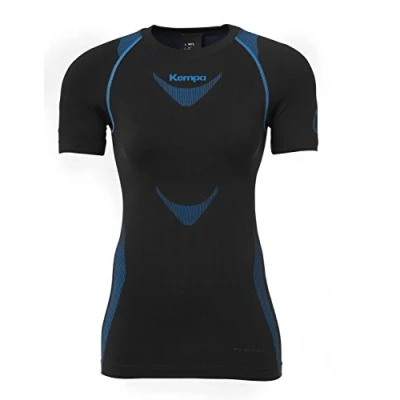 Obrázek Kempa oblečení Pro dospělé Teamsport Attitude tričko s krátkým rukávem, černá, xs