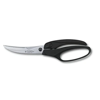 Obrázek Victorinox Profesionální nůžky na drůbež, kuchyňské nůžky, nerezové, extra ostré čepele, robustní plastová rukojeť