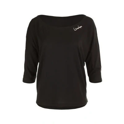 Obrázek Winshape 3/4 ARM Sportovní tričko, Ženy, Velikost: XXL, Black