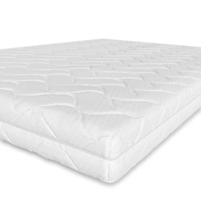 Obrázek Amazon Basics Komfortní pěnová matrace se 7 zónami, středně pevná (H3), 80 x 190 15 cm, bílá
