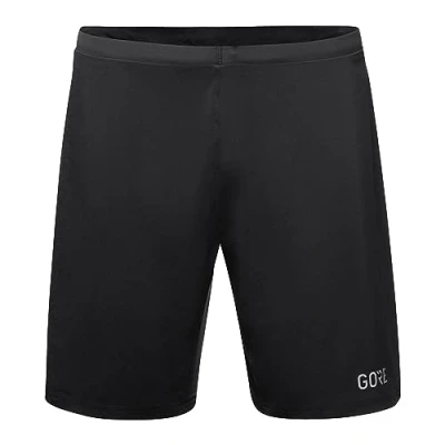 Obrázek GORE WEAR R5 2v1 Pánské běžecké kalhoty, černá, m