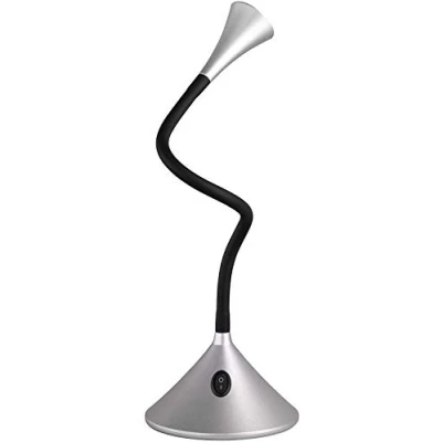 Obrázek Reality Leuchten LED stolní lampa a nástěnné svítidlo Viper R52391187, plast černá/titanová barva, vč. 3 W