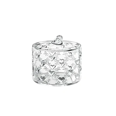 Obrázek Guzzini Love, Klein Behälter Mit Deckel Transparent, Ø10,7 x h11 cm 11520000