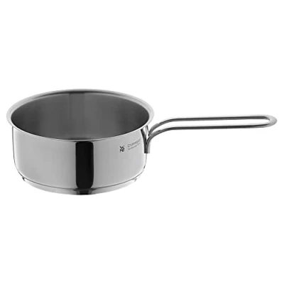 Obrázek WMF Rendlík Ø 14 cm cca. 0,9 l Mini, stohovatelný, nálevka, Cromargan, leštěná ušlechtilá ocel, vhodný pro indukční varné desky, mytí v myčce nádobí
