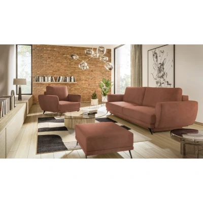 Obrázek Megis sedací sestava 3+1+taburet Materiál / Dekor: Lukso 24