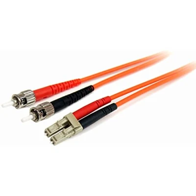 Obrázek StarTech.com 1m Multimode 62,5/125 Duplex optický propojovací kabel LC ST síťový