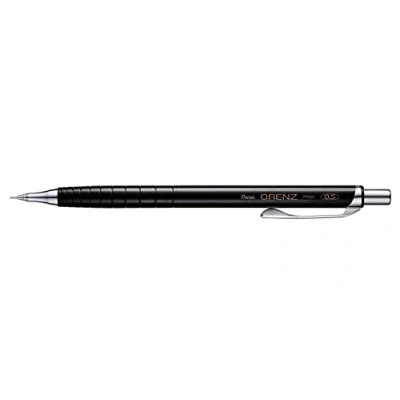 Obrázek Pentel PP505 ATF Orenz mechanická tužka s inovativním vedením náplně 0,5 mm, stupeň tvrdosti B, 1 kus dárkové balení, černá