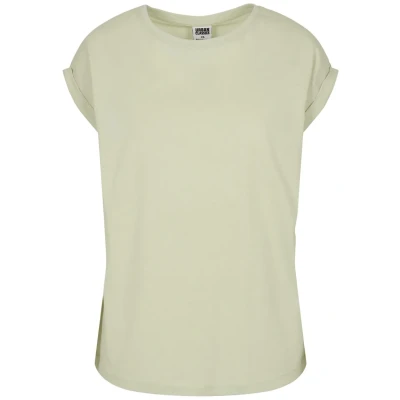 Obrázek Urban Classics Extended Shoulder Jednoduché tričko, Ženy, Velikost: XS, Lightmint