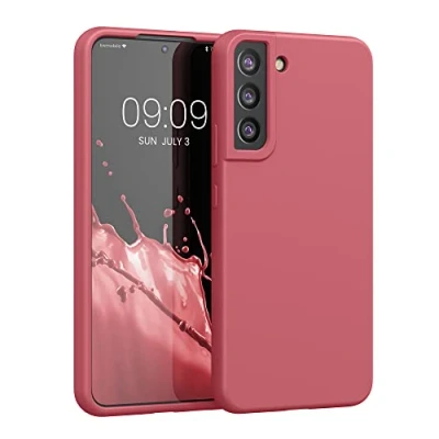 Obrázek kwmobile pouzdro kompatibilní se Samsung Galaxy S22 Plus silikonové na mobil měkký povrch bezdrátové nabíjení Sweet Candy