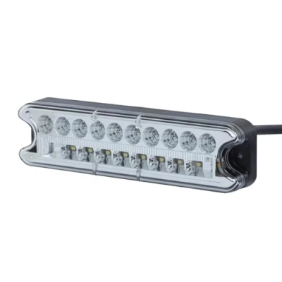 Obrázek HELLA VALUEFIT zadní světlo LED závěsné osvětlení 12V / 24V nástavba/šroubované ECE barva světelných tabulek: čiré zástrčka: otevřené konce kabelu vlevo množství: 1 2VP 357 021 031