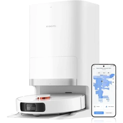 Obrázek Xiaomi Robot Vacuum X20+ Cleaner s funkcí Wiping &amp; All in One Station (sací výkon 6000 Pa; 140 min životnost baterií; auto; samočištění, emptying, sušení a obnovení vody;