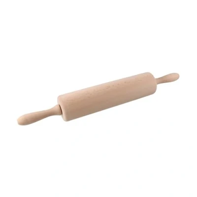 Obrázek Zenker váleček na těsto s kluzným ložiskem Ø 6 x 44 cm PATISSERIE, jako příslušenství k pečení, dřevěný válcování těsta (barva: hnědá), množství: 1 kus