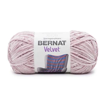 Obrázek Bernat 65322 Velvet Samet, polyester, kouřově fialová, 300 g, 288 metrů