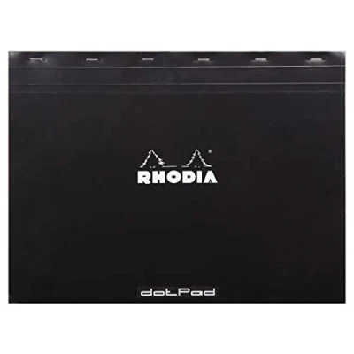 Obrázek Rhodia 38559C DotPad Clairefontaine blok, 420 x 318 mm, 80 listů, černý