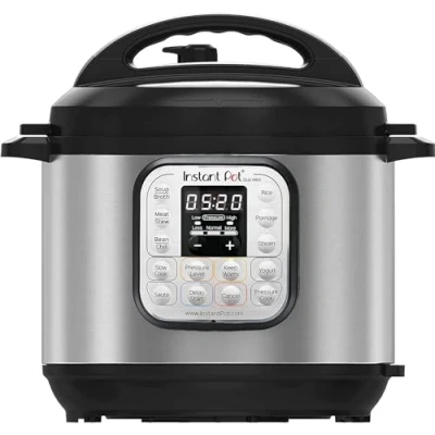 Obrázek Elektrický multifunkční hrnec Instant Pot Duo 30 3 l tlakový hrnec, šetrný rýžovar, pánev na dušení, jogurtovač, parní a ohřívač jídel