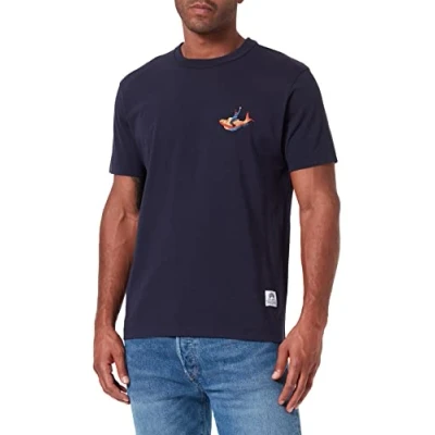Obrázek Kings of Indigo Pánské tričko Darius Regular Fit xxl Modrá (Navy Koiboy 8117)
