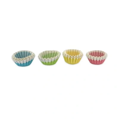 Obrázek Zenker colorées, Lot de caissettes 684846, bunt, 100 Stück, Papierförmchen für Schokolade, Papier, Blau, Grün, Gelb, Rot, 3,5 cm, Mehrfarbig, 2.5 cm