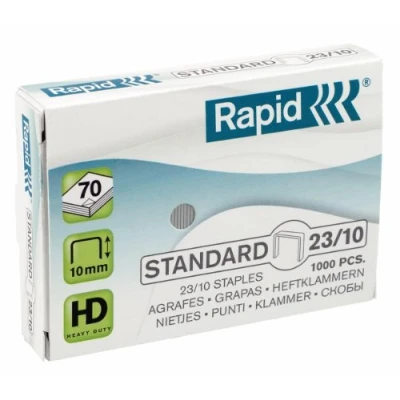 Obrázek Rapid Sponky (23/10 mm, standardní, pozinkované) 1000 kusů