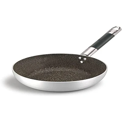 Obrázek Pentole Agnelli Infinity Geringe ausgestellte Pfanne, Metall, Silber/schwarz, 36 cm