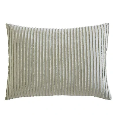 Obrázek Beatrice Home Fashions Channel Chenille, denní deka, standardní povlak na polštář, šalvějová zelená