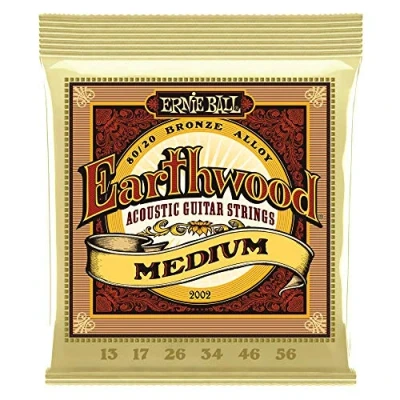 Obrázek Ernie Ball Earthwood Medium akustické kytarové struny, bronz 80/20, tloušťka 1356