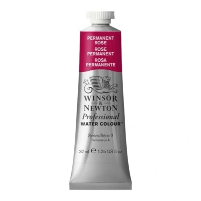 Obrázek Winsor &amp; Newton 0114502 Profesionální akvarelová barva, živé vodní barvy v umělecké kvalitě, vysoká zářivost barev a svítivost, stálá na světle, archivní kvalita, tuba 37 ml permanentní růžová