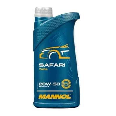 Obrázek MANNOL Motorový olej 20W 50 Safari API SL/CF 1 litr