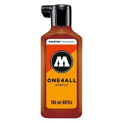 Obrázek Molotow ONE4ALL Refill Acryl, barva 010 hummer 180 ml, náhradní inkoust pro permanentní popisovače
