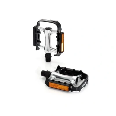 Obrázek XLC PD M04 MTB UltraLight černo stříbrná Pedály