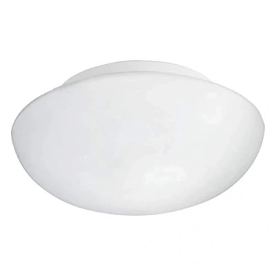 Obrázek EGLO stropní svítidlo Ella, Ø 35 cm, 2 plamenná nástěnná lampa, z oceli a skla v bílé, opál matný, lampa do obývacího pokoje, kuchyňská kanceláře, chodby,
