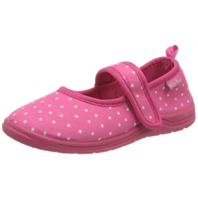 Obrázek Playshoes Unisex dětské domácí boty, puntíky