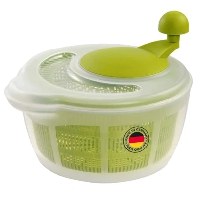 Obrázek Westmark 243222E1 odstředivka na salát, objem: 5 litrů, ø 26 cm, plast, bez BPA, Fortuna, zelené jablko, standardní