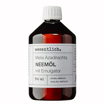 Obrázek wesentlich. Neemový olej s emulgátorem 500 ml připravený pro dům a zahradu vysoce vydatný 100 l sprej