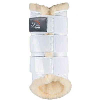 Obrázek HKM 547951 kamaše Comfort Lak , XL, bílé