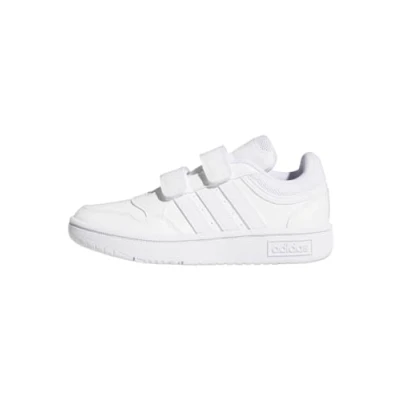 Obrázek adidas Unisex dětské Hoops Lifestyle Basketball Hook and Loop Shoes boty, Cloud White White, 33 EU