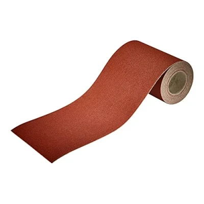 Obrázek wolfcraft Role brusného papíru, 4 m x 115 mm I 1741000 zrnitost 120 na dřevo a kov pro vibrační brusku ruční
