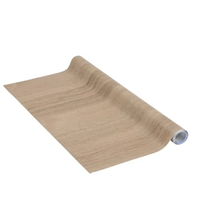Obrázek Venilia Lepicí fólie borovice taupe vzhled dřeva 45 cm x 3 m, tloušťka 95 μ samolepicí nábytková fólie, dekorační tapeta, kuchyňská PVC bez ftalátů Made in EU