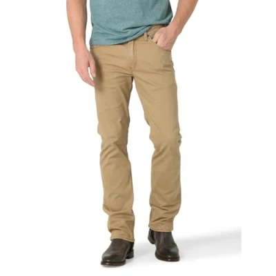 Obrázek Wrangler Authentics Herren Slim Fit Straight Leg Jeans, Eichel, 38W / 30L