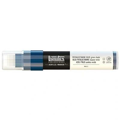 Obrázek Liquitex Profesionální malba akryl zvýrazňovač akrylová barva, ftalo modrá zelená akrylový popisovač 815 mm špička