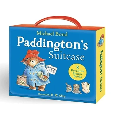 Obrázek Paddington’s Suitcase: Eight funny Paddington Bear picture books for children in a gift set carry case!